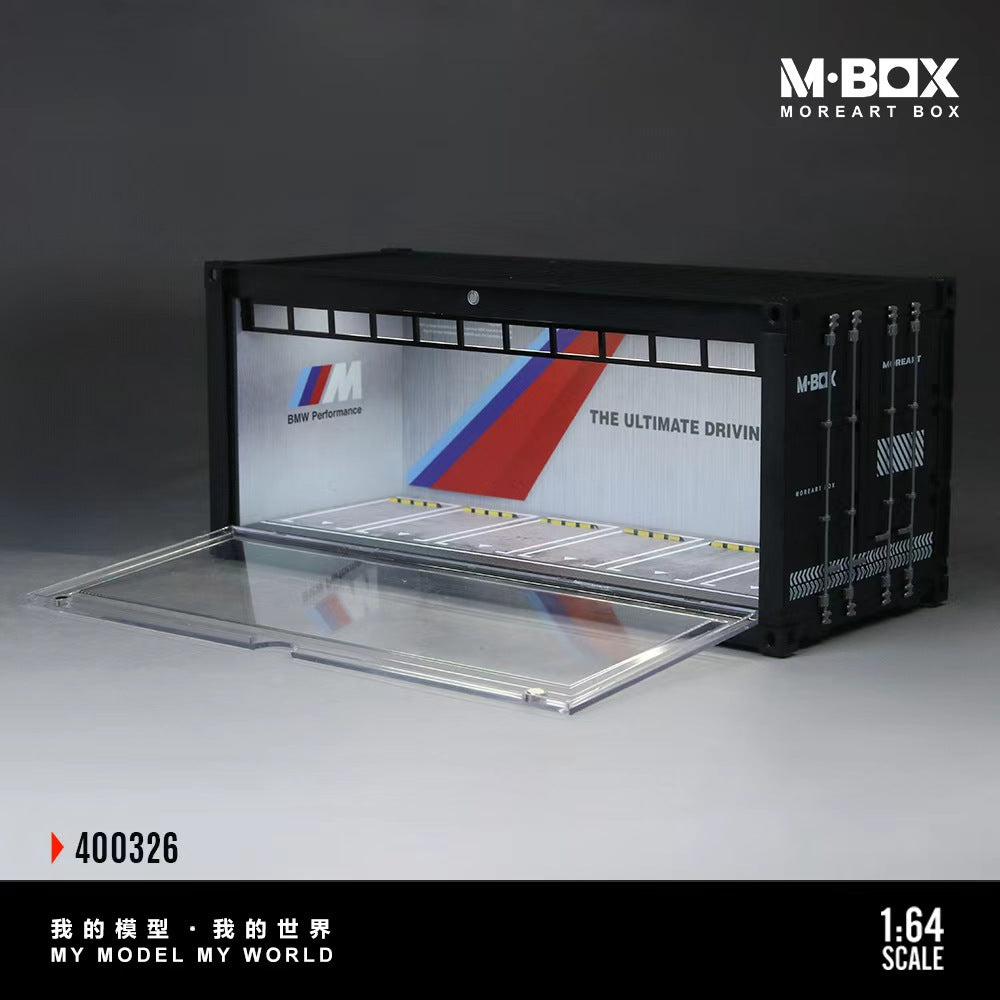 [Preorder] MBOX 1:64 CONTAINER MODEL STORAGE SCENE (2 Versions) MB400325/MB400326