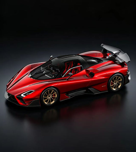 [Preorder] Fine Works64 1:64 SSC Tuatara Striker Metallic Red