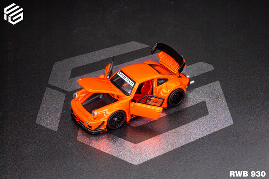 TPC 1:64 Porsche RWB930 Metallic Orange