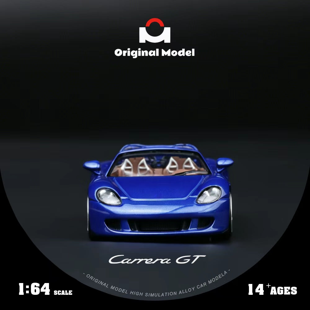 [Preorder] Original Model 1:64 Porsche Carrera GT Blue OM645913