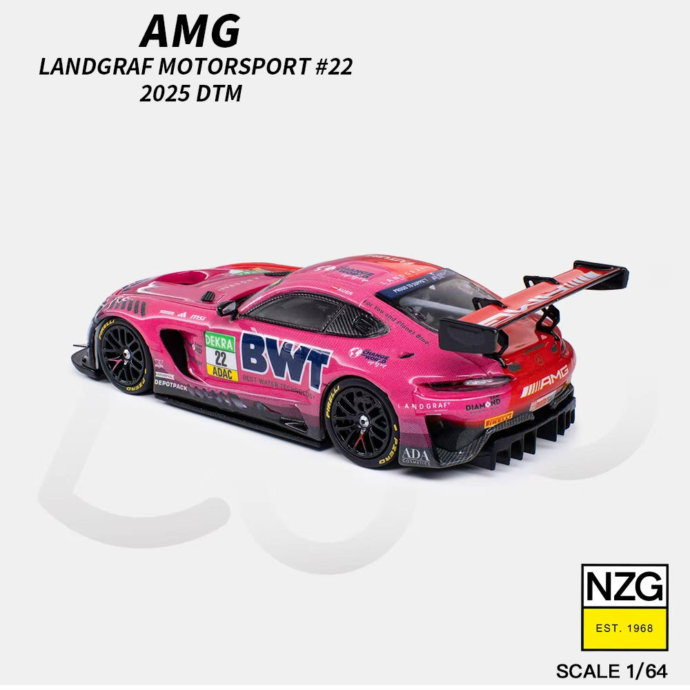 [Preorder] KILO works 1:64 Mercedes AMG GT3 EVO DTM 2025 (2 Colours) 114600010/114600011