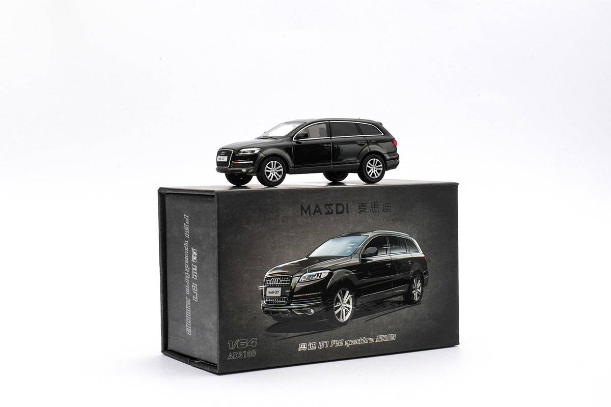 Massdi 1:64 Audi Q7 FSI quattro 2008 (2 Colours) AD3100/AD3101