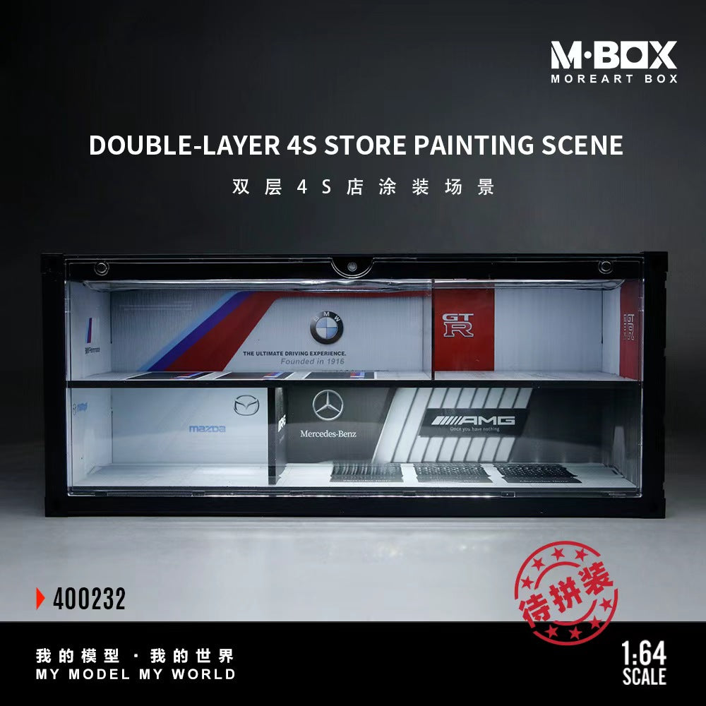 [Preorder] MBOX 1:64 Double Layer 4S Store Painting Scene MB400232