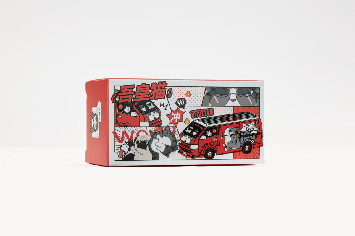 Massdi 1:64 Toyota Wuhuang Cat Livery TYT1771