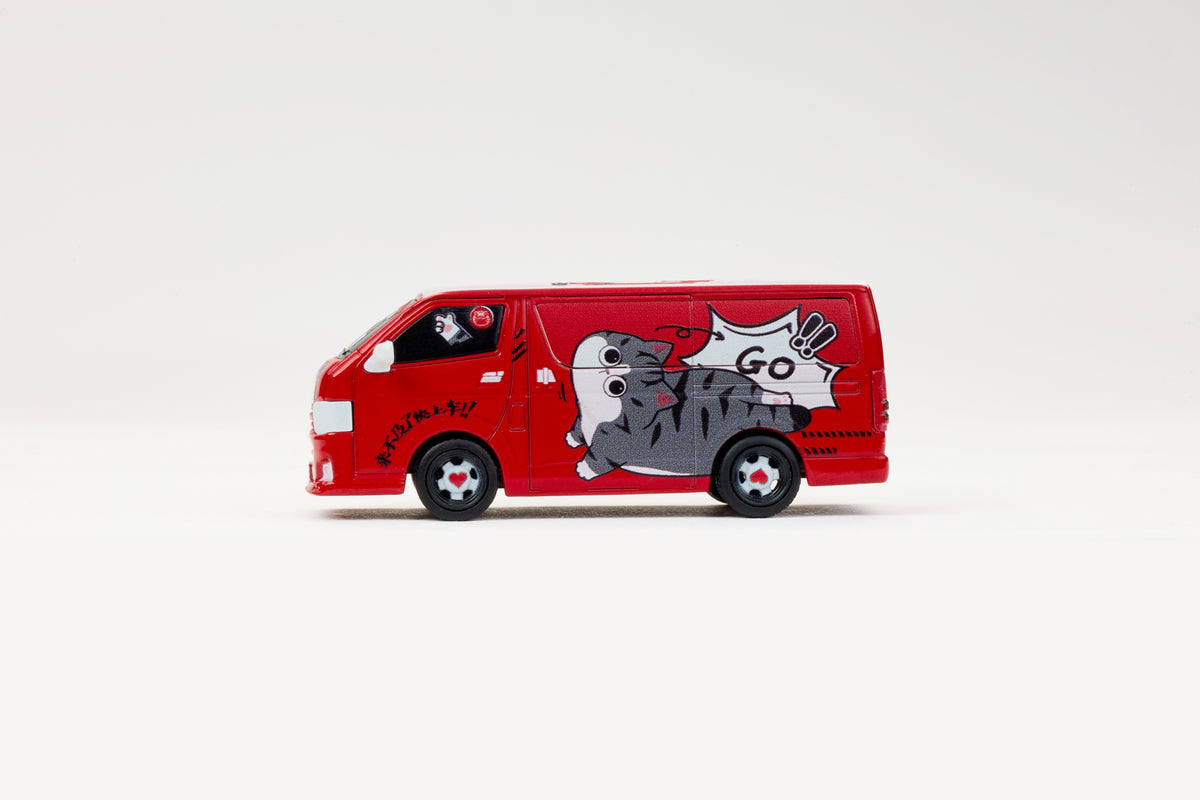 Massdi 1:64 Toyota Wuhuang Cat Livery TYT1771