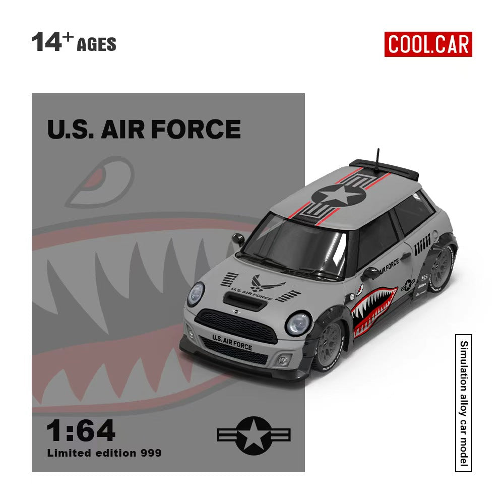 [Preorder] Cool Car 1:64 MINI COOPER Shark Livery (2 Versions) CC643647/ CC643647-2