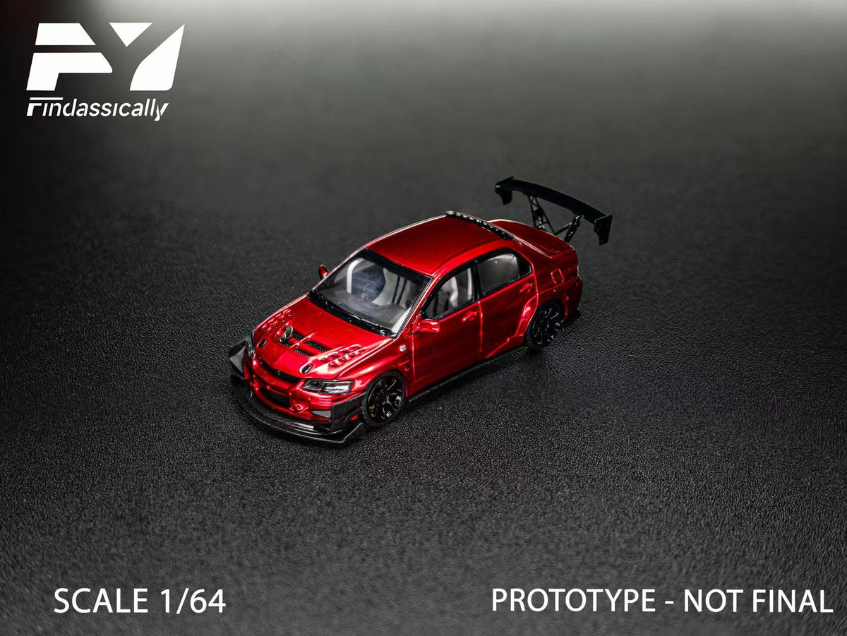 [Preorder] Findclassically 1:64 Mitsubishi 9th Generation Modified - Red (6 Versions)