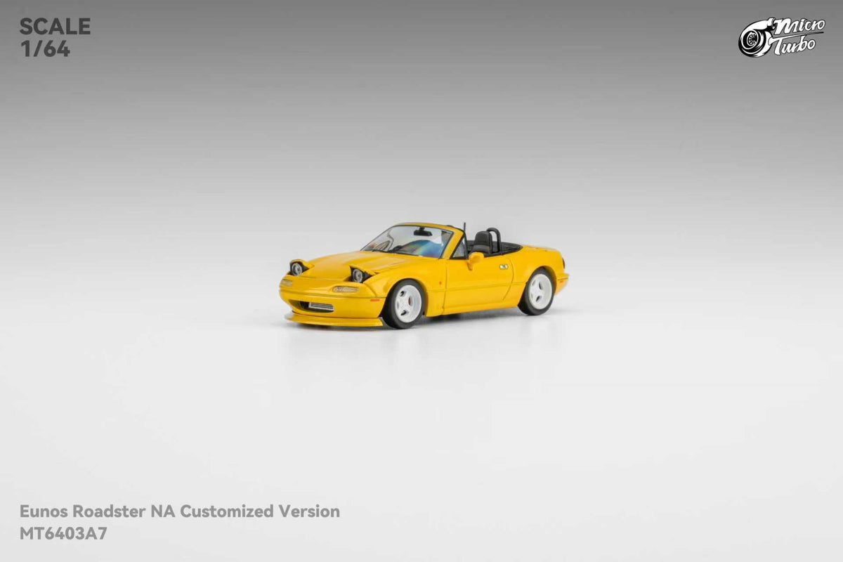 Microturbo 1:64 Mazda MX5 - Metallic Yellow MT6403A7