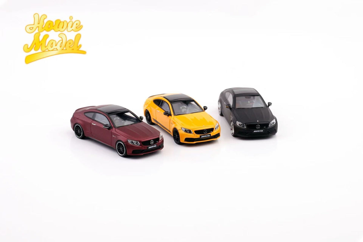 Howie Model 1:64 Mercedes-Benz AMG C63s coupe (3 Colours)