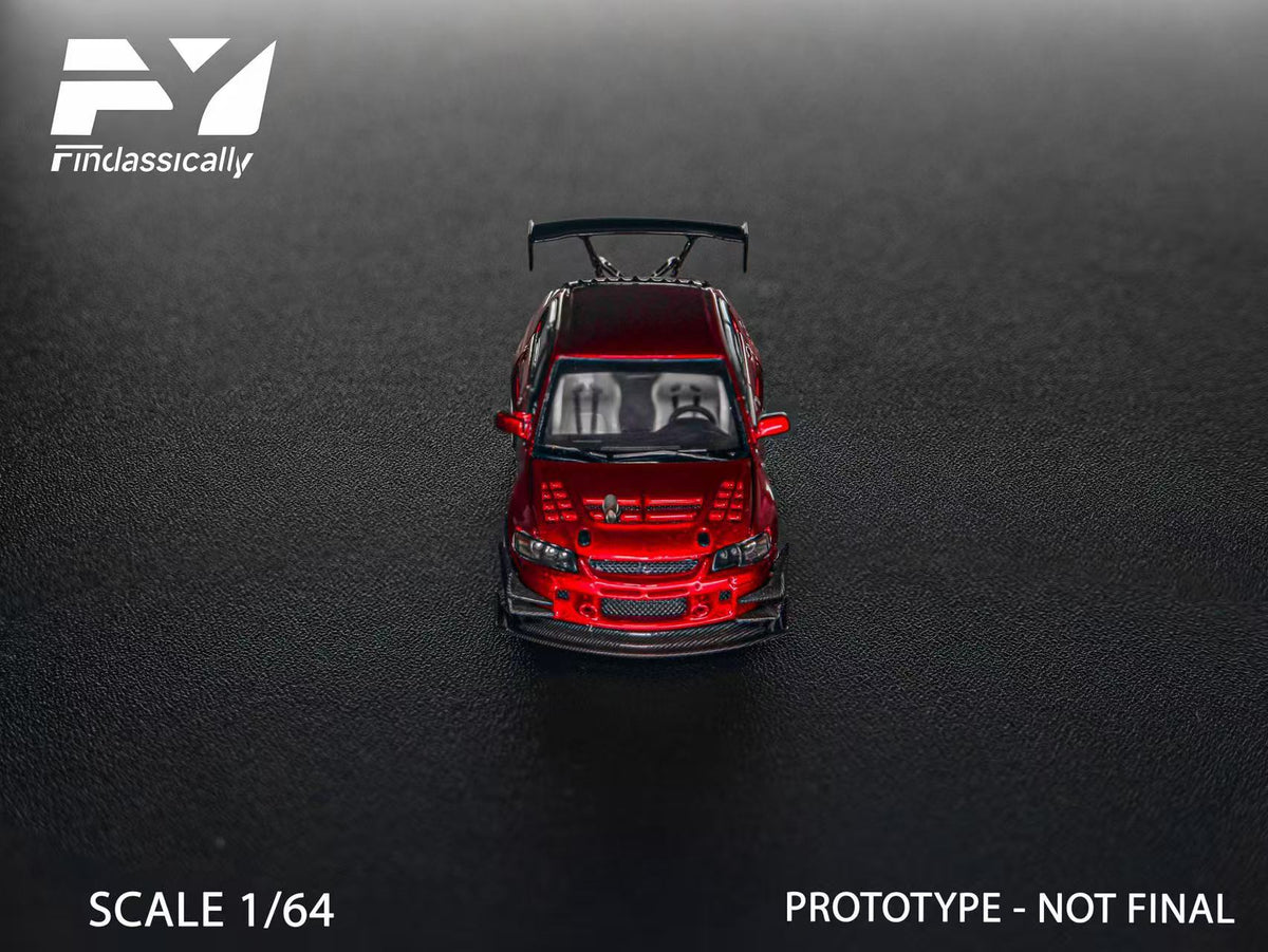 [Preorder] Findclassically 1:64 Mitsubishi 9th Generation Modified - Red (6 Versions)