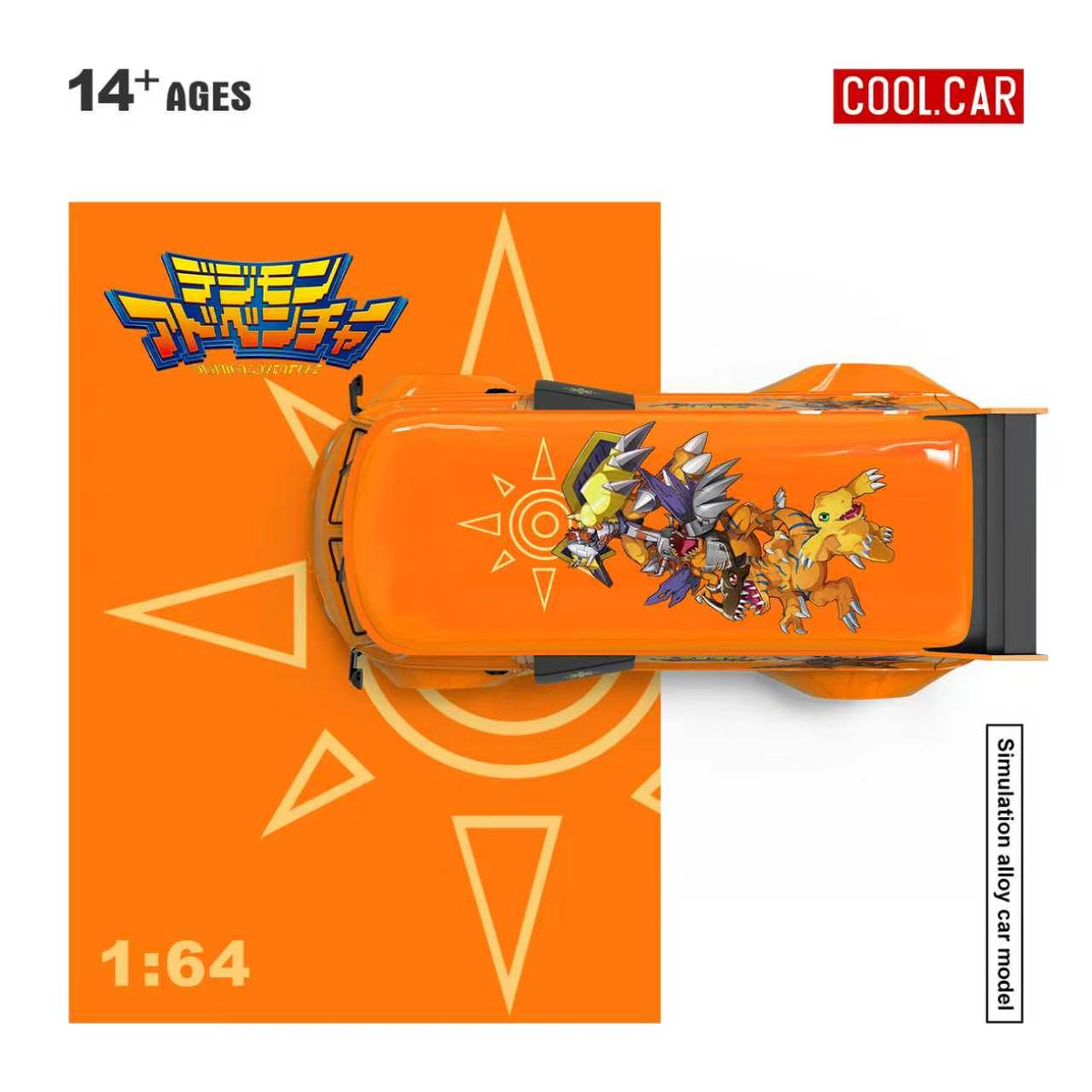 [Preorder] Cool Car 1:64 Volkswagen TI PICKUP Digimon CC642956