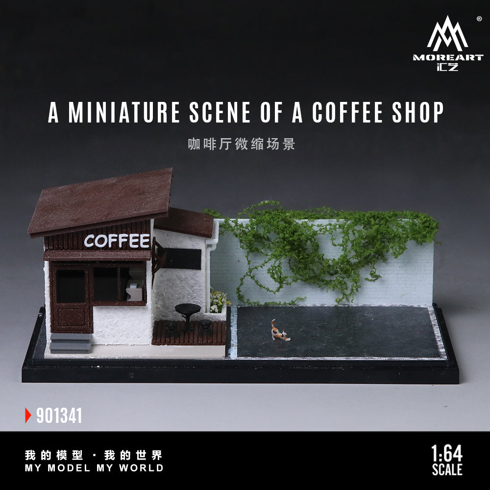 [Preorder] MoreArt 1:64 Coffee Shop Scene MO901341