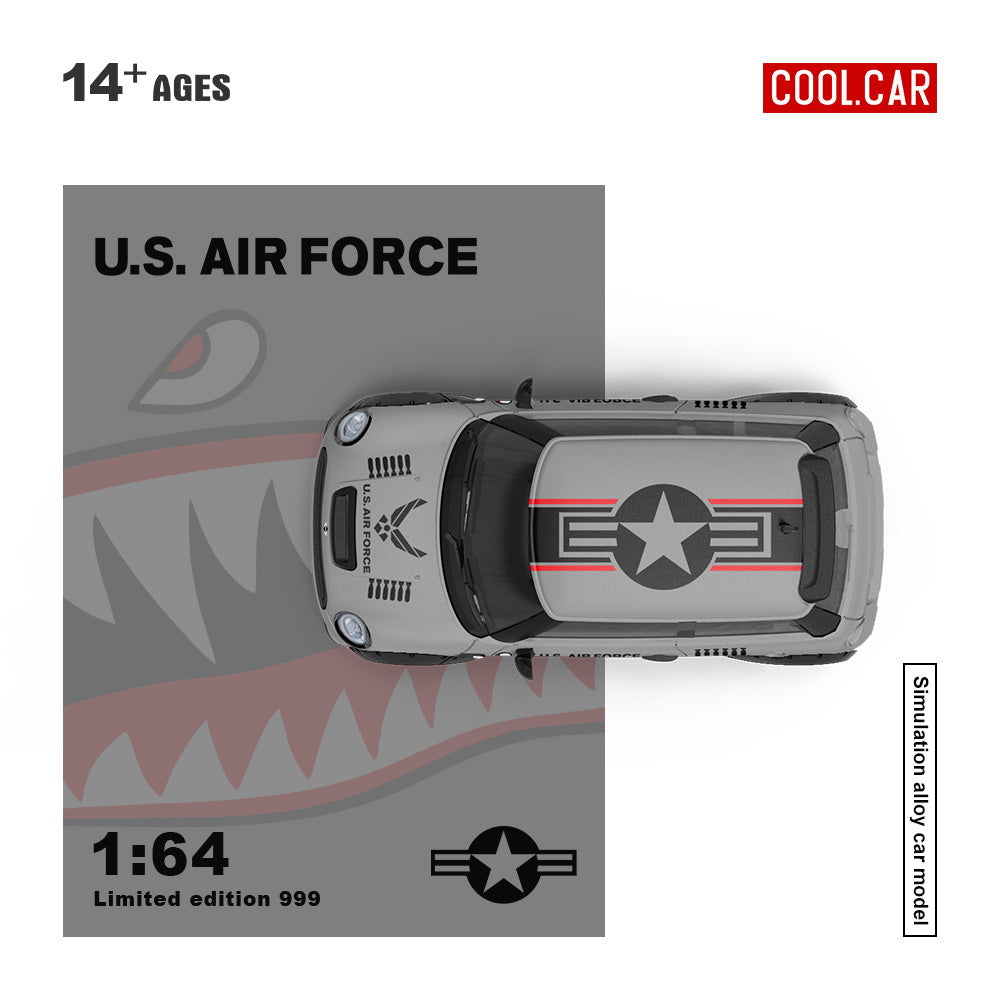 [Preorder] Cool Car 1:64 MINI COOPER Shark Livery (2 Versions) CC643647/ CC643647-2