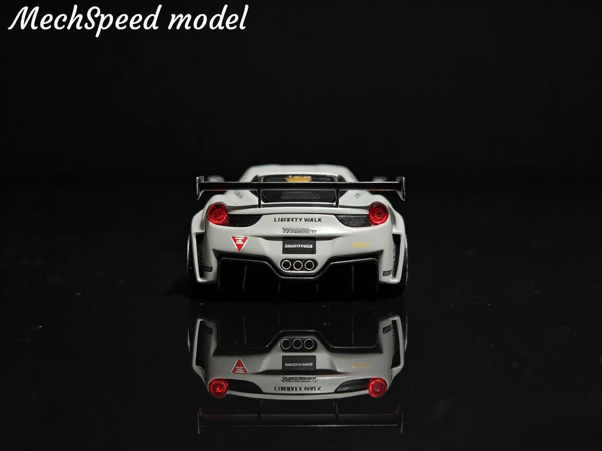 [Preorder] MechSpeed 1:64 458 GT Rear Wing Modified Air Force Gray Livery
