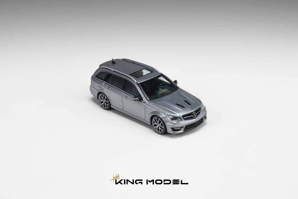 [Preorder] King Model 1:64 Mercedes-Benz C63 AMG Wagon (2 Colours)