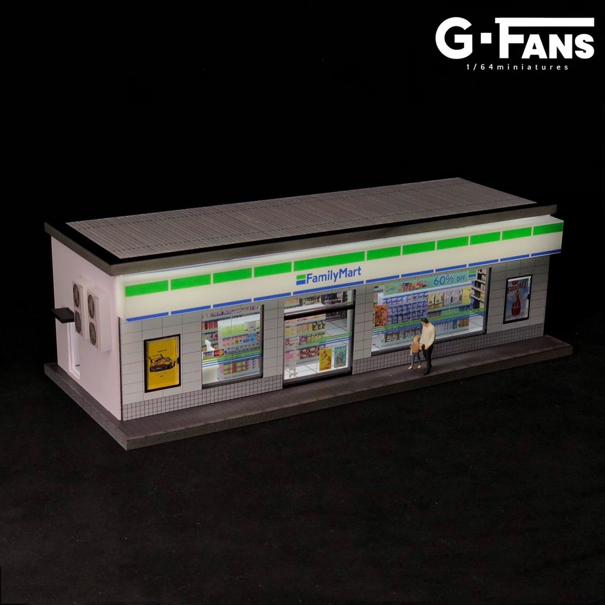 G.Fans 1:64 Family Mart Diorama 710021