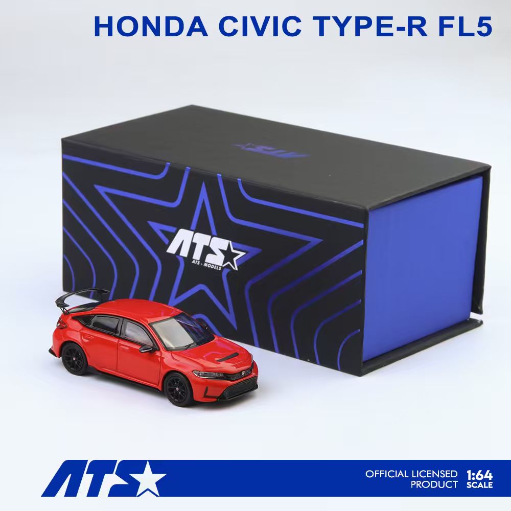 [Preorder] ATS Model 1:64 Honda Civic Type-R FL5 (2 Colours) ATS880501/ ATS880502