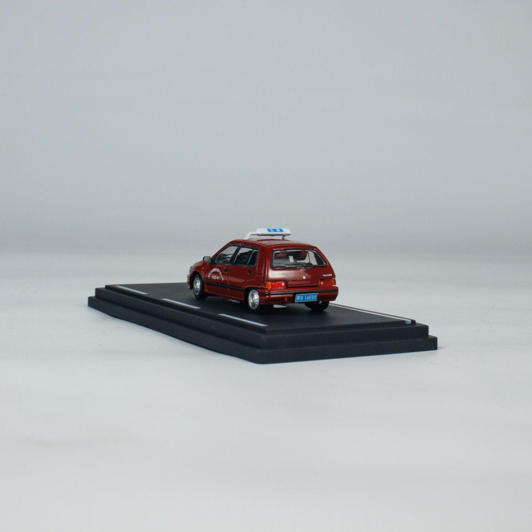 BM Creations 1:64 Daihasui Charade Beijing Taxi HEC 64B0445