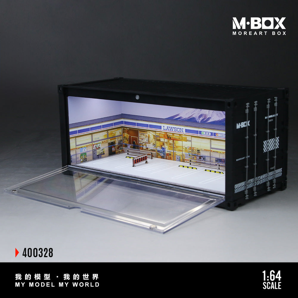 [Preorder] MBOX 1:64 CONTAINER MODEL STORAGE SCENE (2 Versions) MB400328/MB400329