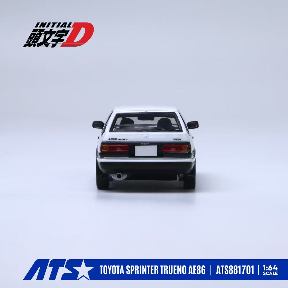 [Preorder] ATS Model 1:64 Toyota AE86 Initial D (2 Verison) ATS881701/ATS881702