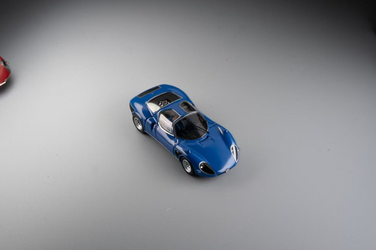 [Preorder] Car's Lounge x Motor Gallery 1:64 1967 Alfa Romeo 33 Stradale (5 Colours)
