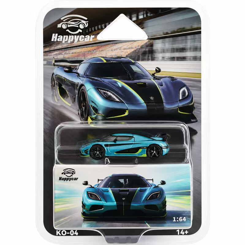 [Preorder] HappyCar 1:64 Koenigsegg Agera RS (2 Variants)