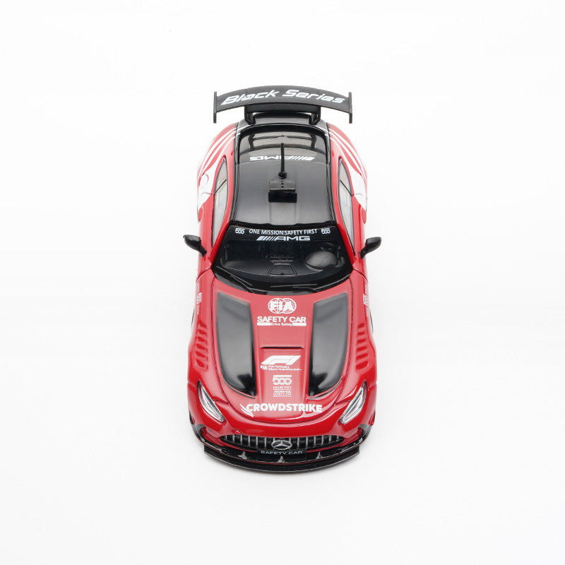 [Preorder] HappyCar 1:64 Mercedes AMG GTBlackSeries F1 SAFETYCAR (2 versions) ME-01