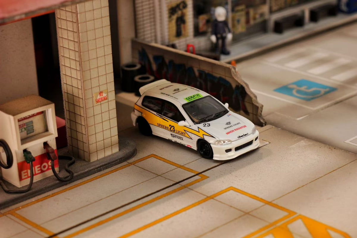 [Preorder] Street Weapon 1:64 Honda Civic EG6 Lighting Livery (2 Colours)