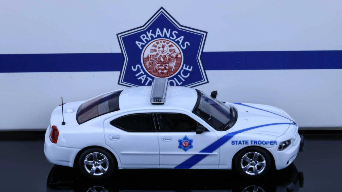 Rollin 1:64 Dodge Charger 08 Arkansas State Police Car
