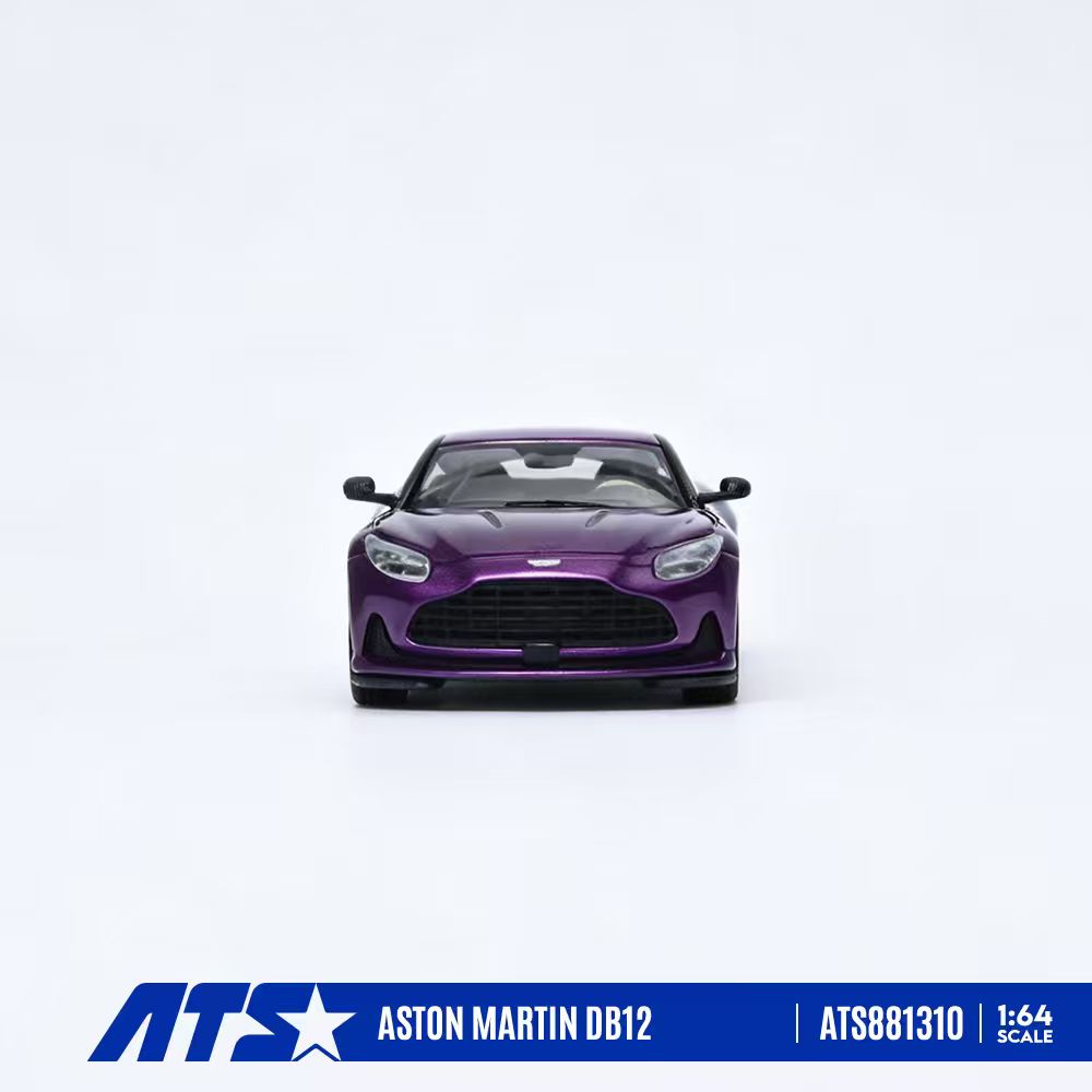 [Preorder] ATS Model 1:64 Aston Martin DB12 Metal Blue/Purple (2 Colours) ATS881309/ATS881310
