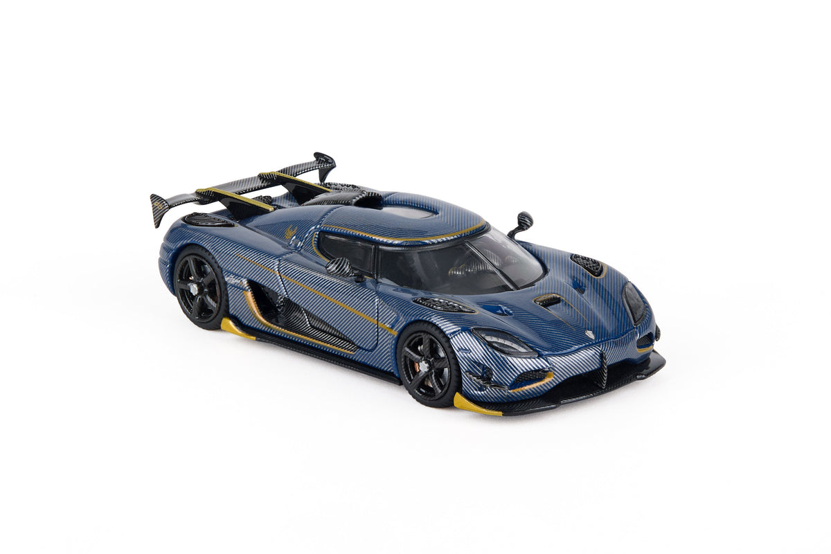 Cars Models Boxes 1:64 Koenigsegg Agera RS Blue