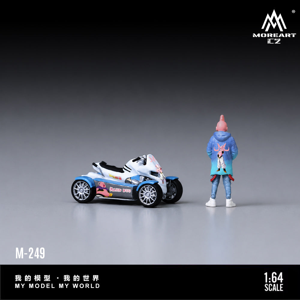 [Preorder] MoreArt 1:64 MAJIN BUUDECAL QUAD BIKE FIGURE SET MO222249