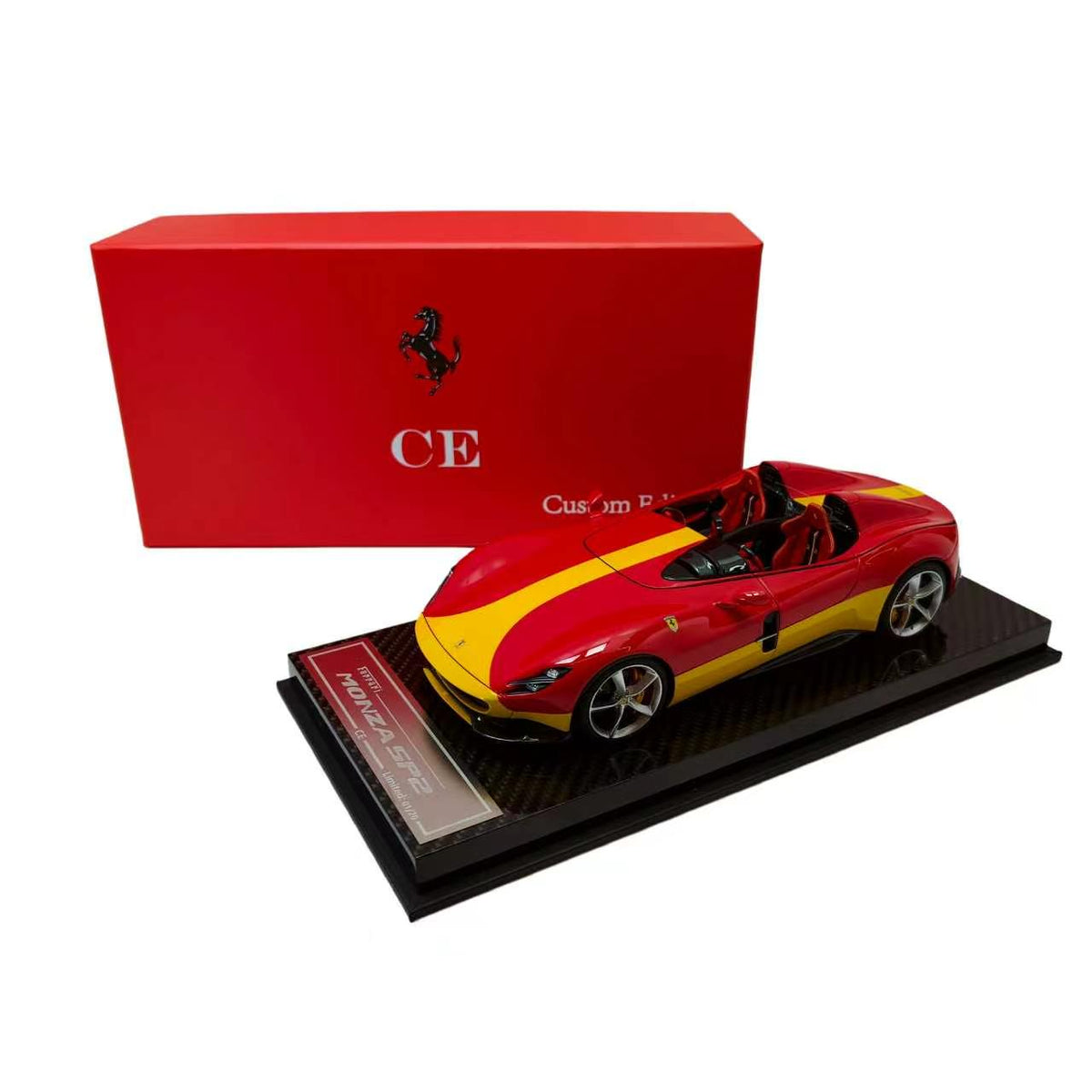 [Preorder] Custom Edition Collection Models 1:18 Ferrari Monza SP2 Icona Series (10 Colours)