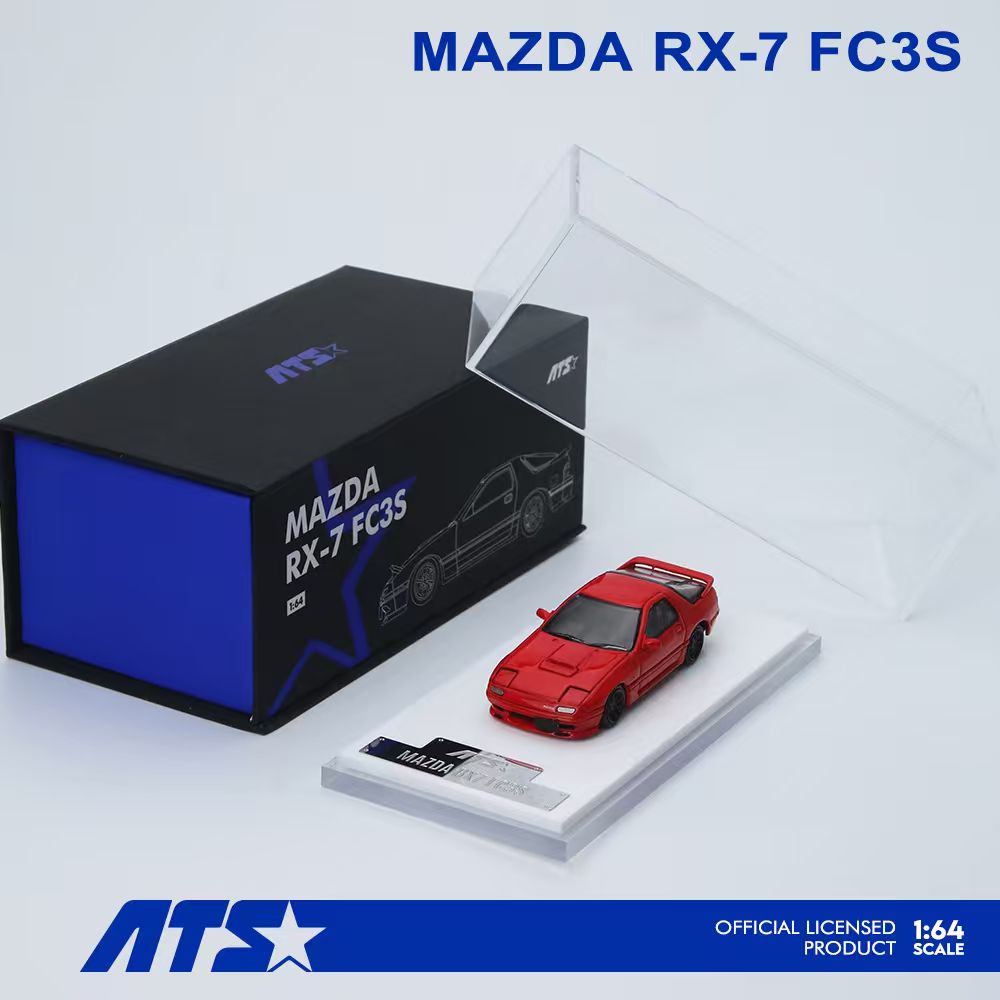 [Preorder] ATS Model 1:64 Mazda RX-7 FC3S (2 Colours) ATS880205/ATS880206