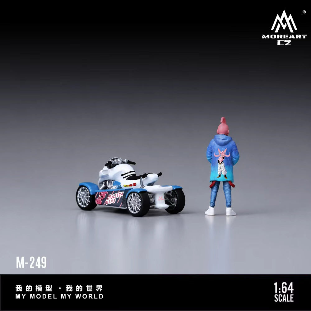 [Preorder] MoreArt 1:64 MAJIN BUUDECAL QUAD BIKE FIGURE SET MO222249