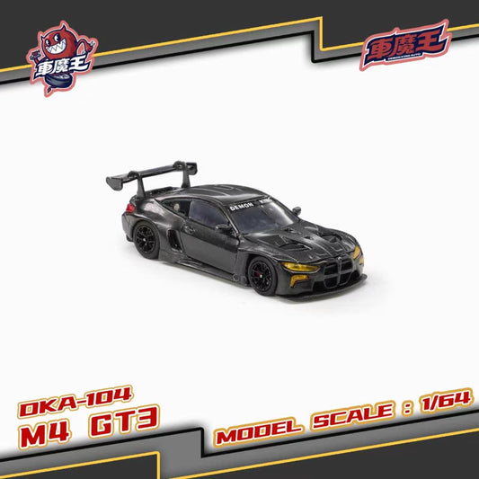 [Preorder] DEMON KING AUTO 1:64 BMW M4 GT3 Black Carbon DKA-104
