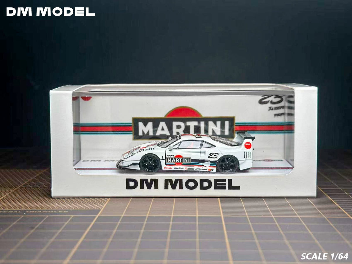 [Preorder] DM Model 1:64 LBWK Ferrari F40 White (2 Versions)