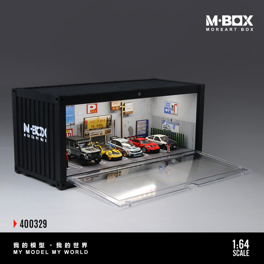 [Preorder] MBOX 1:64 CONTAINER MODEL STORAGE SCENE (2 Versions) MB400328/MB400329