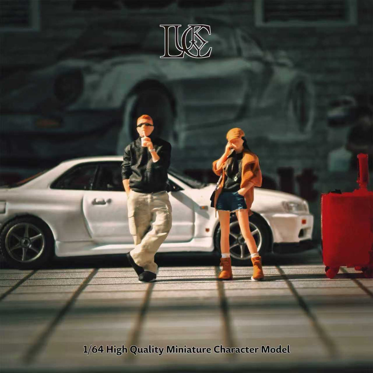 [Preorder] Lucky Studio 1:64 The Drink Guy and The Phone Girl Duo LK2026032706
