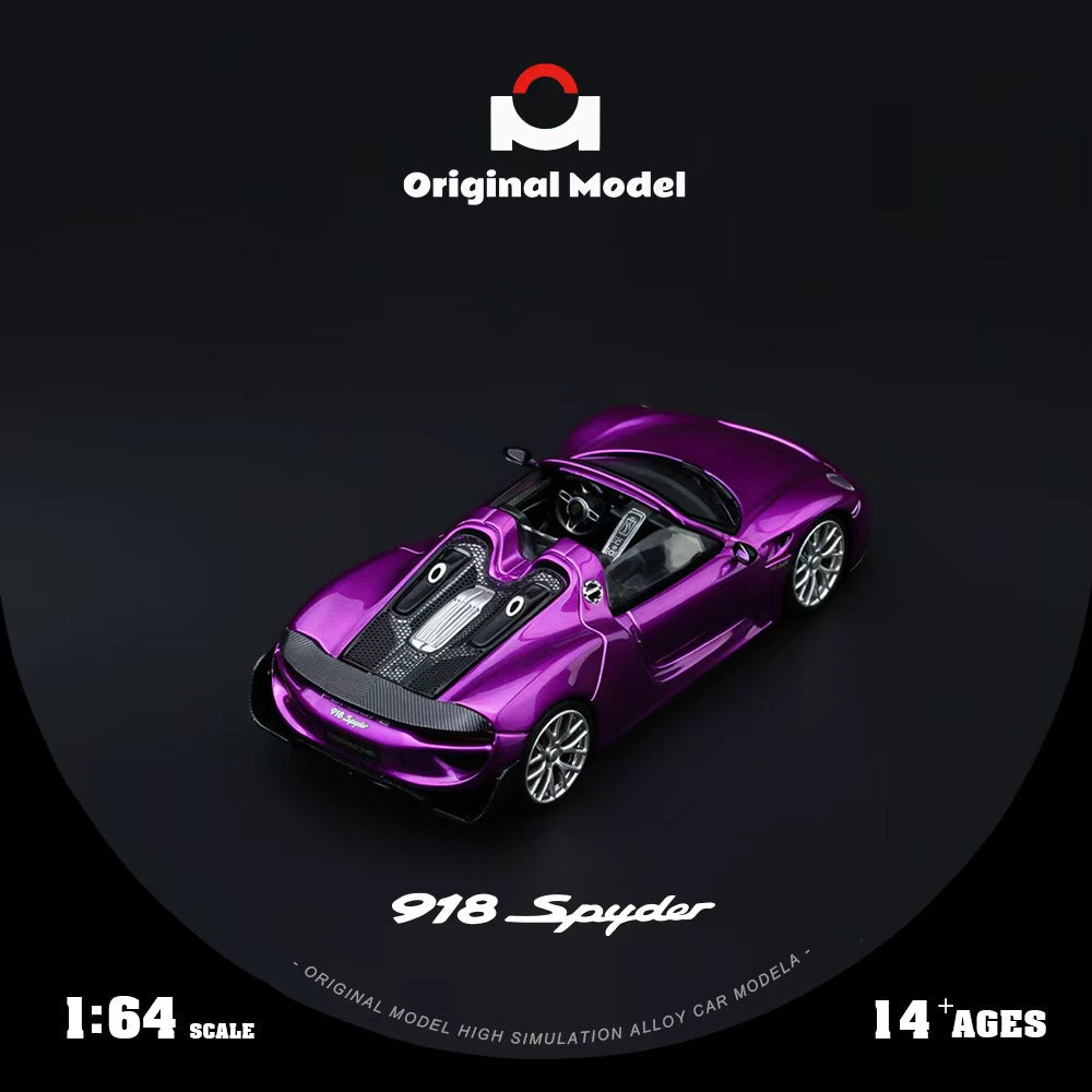[Preorder] Original Model 1:64 Porsche Carrera GT Phantom Purple OM643531