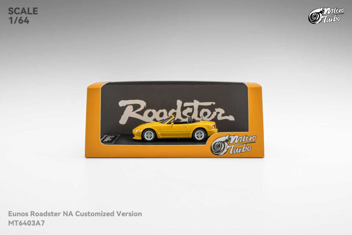Microturbo 1:64 Mazda MX5 - Metallic Yellow MT6403A7