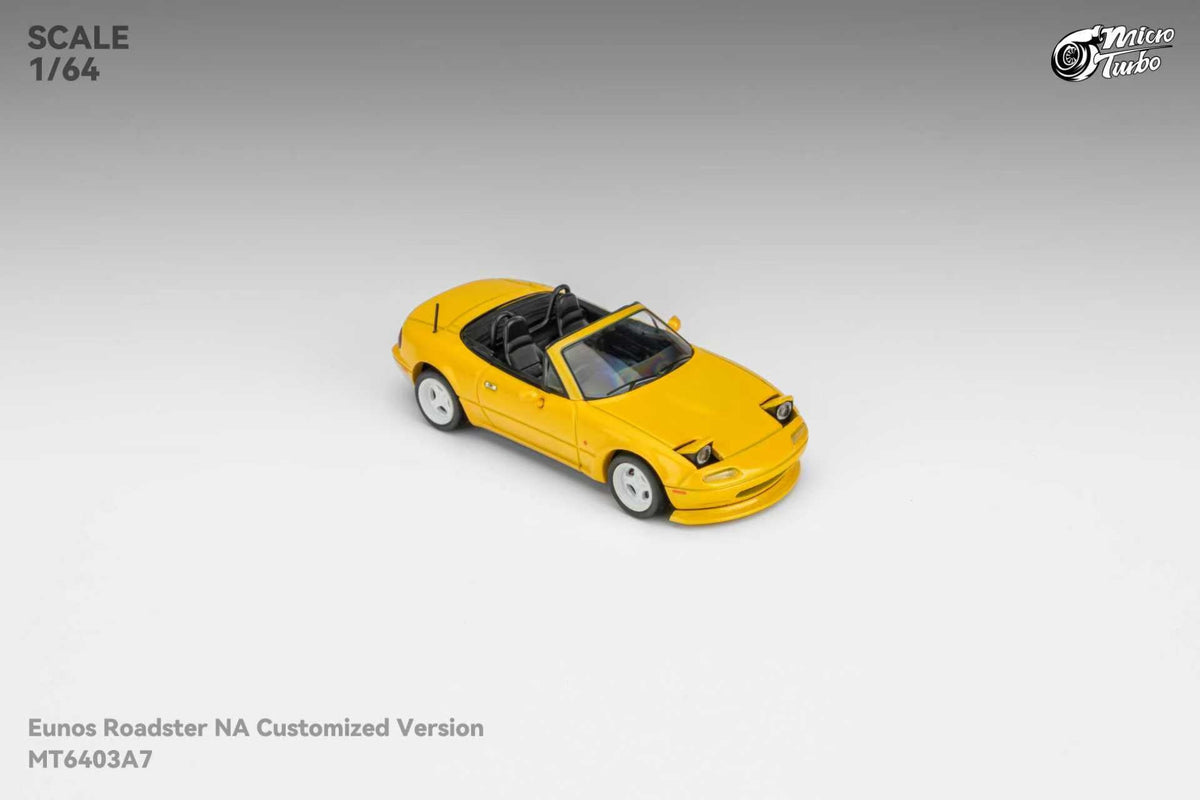 Microturbo 1:64 Mazda MX5 - Metallic Yellow MT6403A7