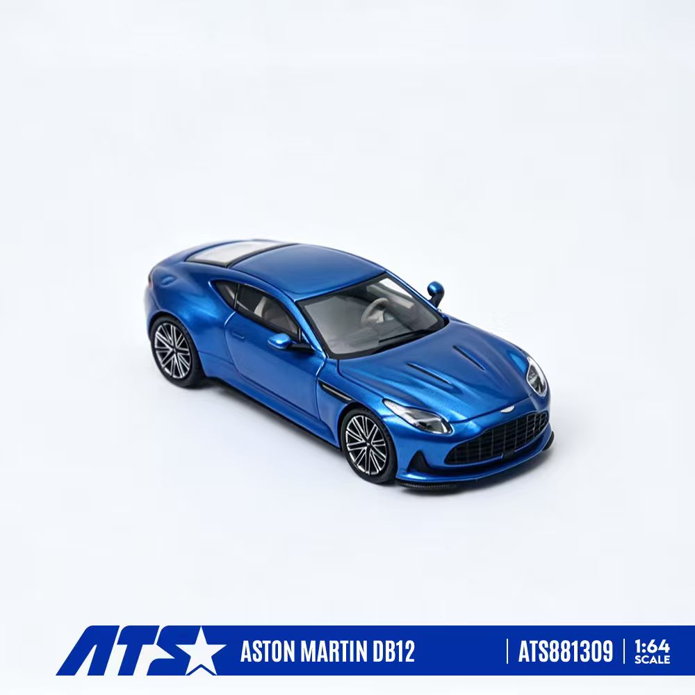 [Preorder] ATS Model 1:64 Aston Martin DB12 Metal Blue/Purple (2 Colours) ATS881309/ATS881310