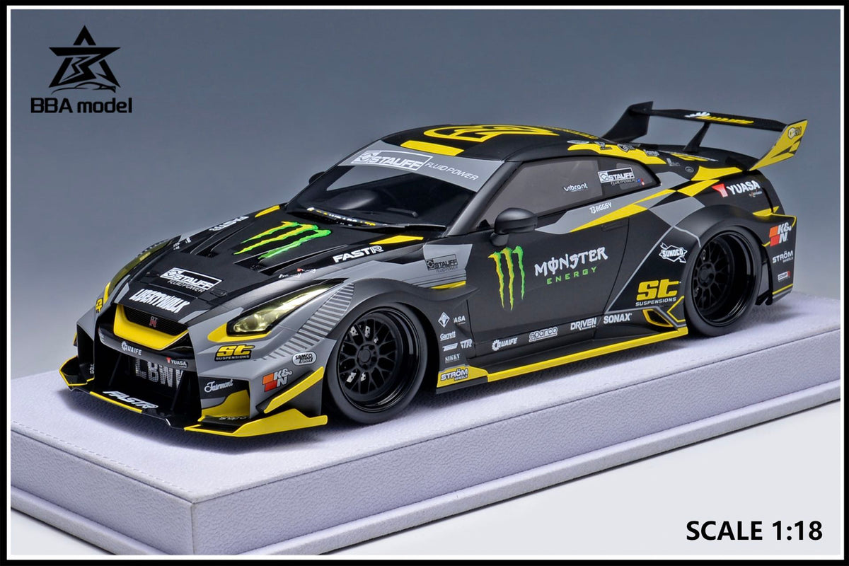 BBA model 1:18 Nissan GTR 35GT-RR LBWK Limited Edition (5 Versions)
