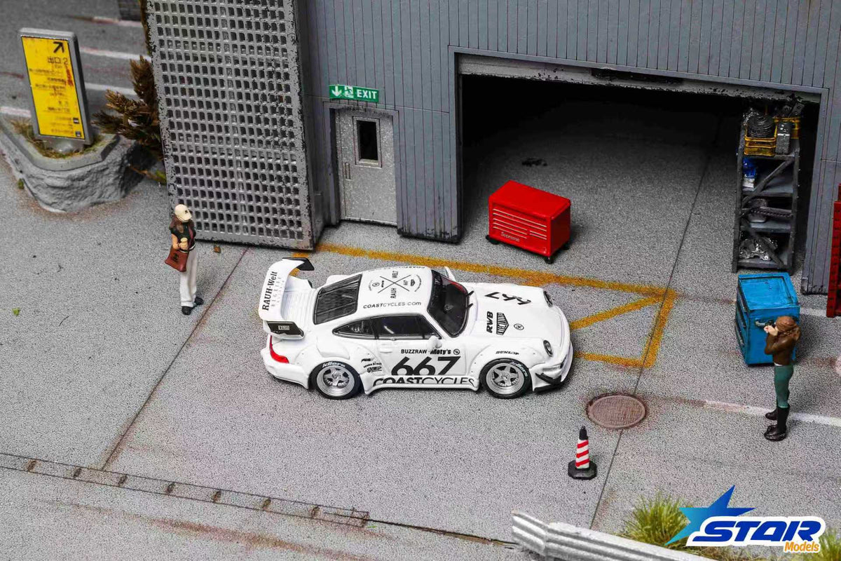 [Preorder] Star Model 1:64 Porsche Rauh-Welt Widebody Modified RWB964 (3 Versions)