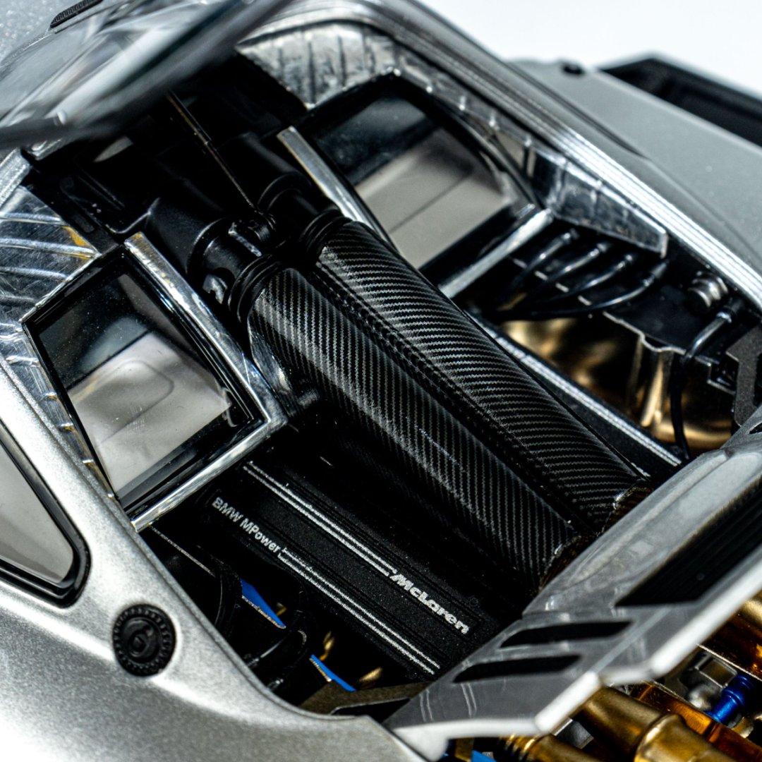 LCD 1:18 McLaren F1 XP5 Silver LCD18014-SI