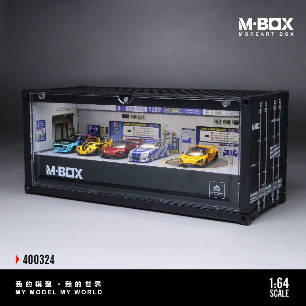 [Preorder] MBOX 1:64 CONTAINER MODEL STORAGE SCENE (2 Versions) MB400323/MB400324
