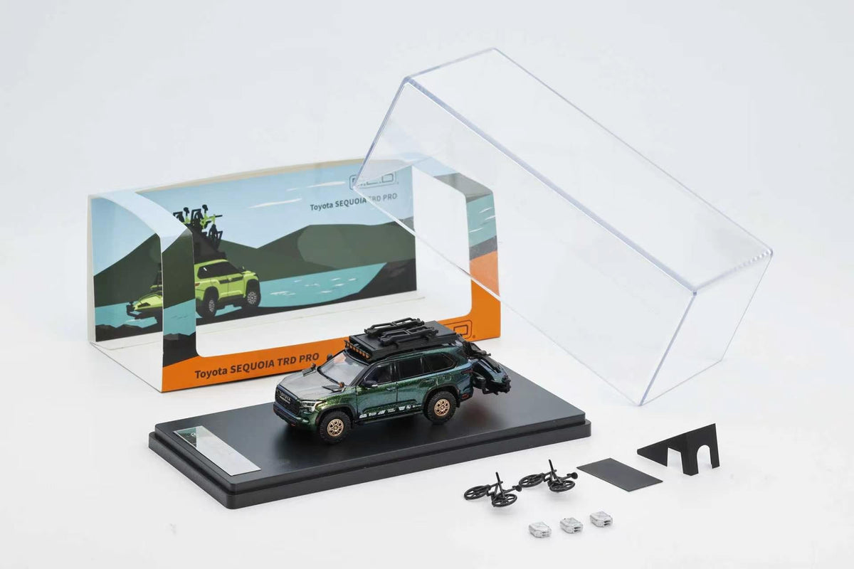 GCD 1:64 Toyota SEQUOIA TRD PRO With accessories LHD (2 Colours) KS-068-440/ KS-068-441