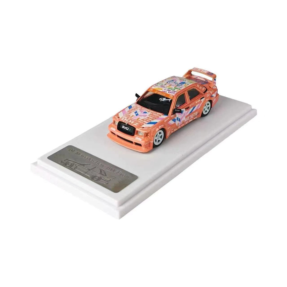 [Preorder] Rhino Model 1:64 Benz MERCEDES 190 EVO II Widebody Modified
