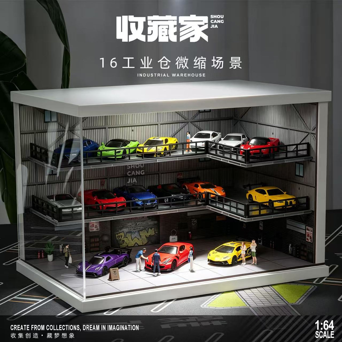 [Preorder] SHOU CANG JIA 1:64 Industrial Warehouse SCJ-82069